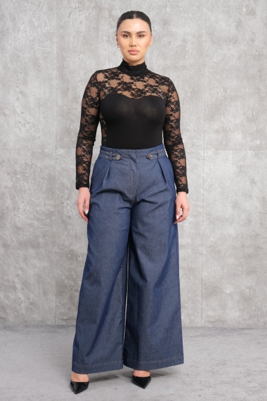 wholesaleKadın Giyim Büyük beden bol paça pantolon