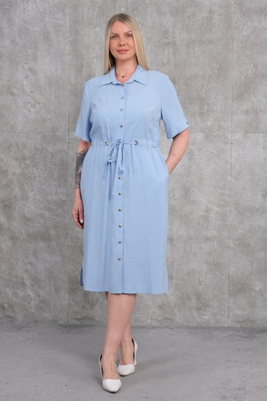 wholesaleالمرأة ملابس فستان يومي مقاس كبير