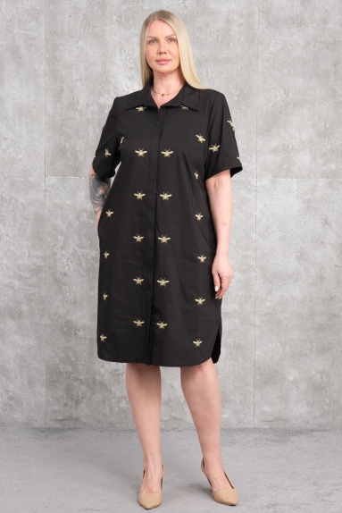 wholesaleЖенщинам Одежда Повседневное платье больших размеров