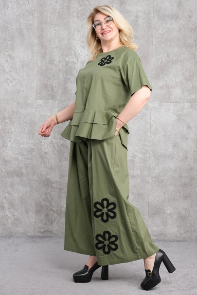 wholesaleKadın Giyim Süper Büyük Beden İkili Takım