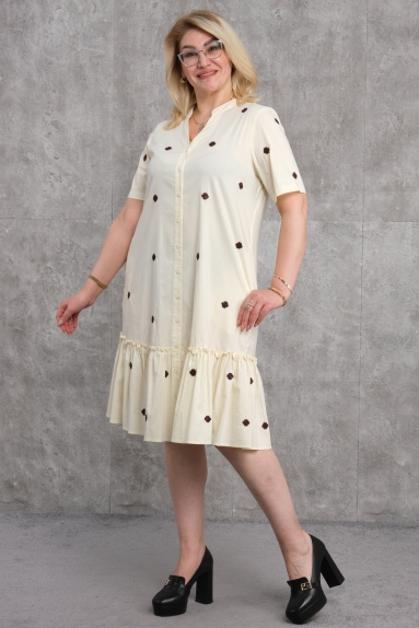 wholesaleKadın Giyim Süper Büyük Beden Günlük Elbise