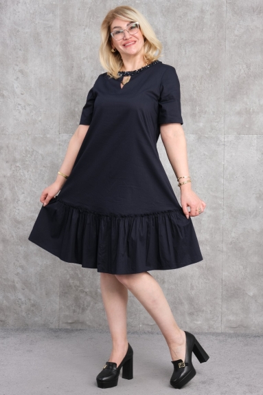 wholesaleKadın Giyim Günlük Büyük Beden Elbise