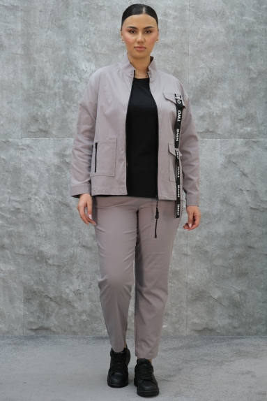 wholesaleЖенщинам Одежда Спортивный костюм из трех частей больших размеров для женщин