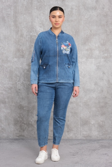 wholesaleЖенщинам Одежда Спортивный костюм из двух частей больших размеров для женщин