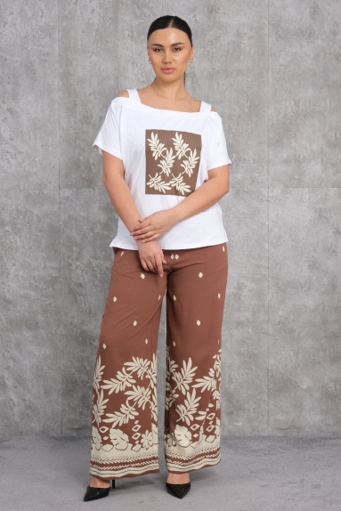 wholesaleالمرأة ملابس طقم من قطعتين مقاس كبير