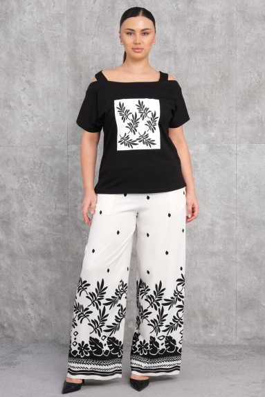 wholesaleالمرأة ملابس طقم من قطعتين مقاس كبير